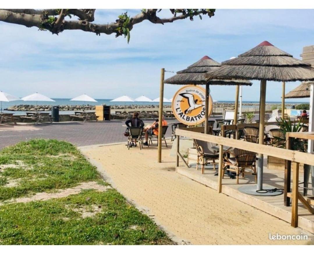 Appartement 1Ere Ligne Piscine Terrasse Au Bord De La Plage Front De Mer Avec 6 Velos بالافاس ليه فلو المظهر الخارجي الصورة